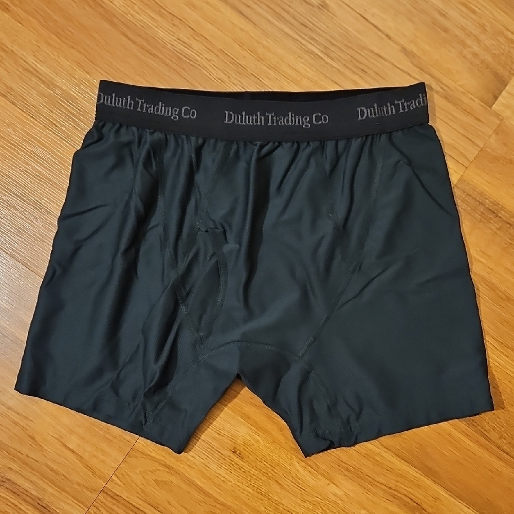Duluth Trading Co Men's Forest Green Boxer Briefs Size Medium